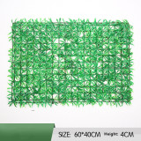 Wholesale simulation plant wall lawn encryption eucalyptus turf plastic fake green background wall plant decorative flower wall