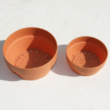 Thicken Flower Pots Plastic Pots Creative Small Circle Pots for Succulent plants 5 Colors Available