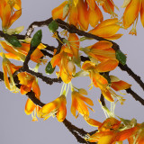 2021Simulated flower art silk flower home living room desktop new gentian orchid