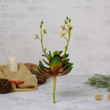 2021Wholesale indoor green flower ornaments swallow palm meat simulation flower