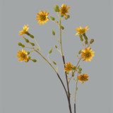 2021Simulation pastoral fresh small broken flower home decoration shop soft decoration simulation trigeminal radish flower