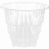 3 Size- Pack Indoor Outdoor Gardening Orchid Pots Gardening Holes Clear Plastic Plant Pot For Indoor Plants