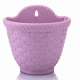 Rattan Wall Hanging Flower Pot Balcony Thickened Plastic Flower Pot Water Storage Chlorophytum Potted Wall Hanging