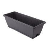 vegetable planting lazy plastic flower pot balcony vegetable planting flower extra large rectangular planting trough wholesale