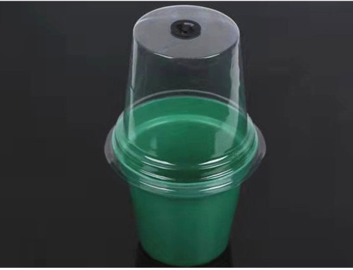 Manufacturers Supply Transparent Round Seedling Pots Plastic Flower Pots Wholesale