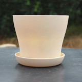 Hot Sale Garden Flower Pots Planters Home Decoration Creative Plastic Flower Pots Balcony Environmental Wholesale Plastic Pot