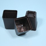Plastic Square Flower Nursery Pots for growing seedings