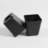 Plastic Square Flower Nursery Pots for growing seedings