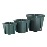 Square Plant Nursery Pots Plastic Plants Root Control Pot Breathable Non-Rotten Root Nursery Pots