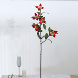 2021Wholesale home office decoration simulation flower arrangement simulation four photo flower