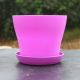 Hot Sale Garden Flower Pots Planters Home Decoration Creative Plastic Flower Pots Balcony Environmental Wholesale Plastic Pot