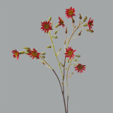 2021Simulation pastoral fresh small broken flower home decoration shop soft decoration simulation trigeminal radish flower