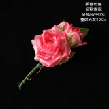 2021Manufacturer simulation flower green plant wholesale crafts decoration wedding corsage