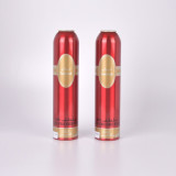 Shining aluminum bottle Hot Selling hair care custom size 100% aluminum 100mul dosage metered aerosol valvetank accessories