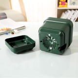Korean-style self-connecting water-storing ground and fleshy flower pots thick plastic four-legged flower pots
