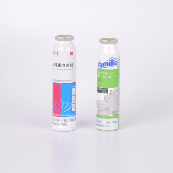 aerosol can Custom printing Empty Aluminum Aerosol Spray Cans with aerosol tank accessories
