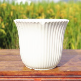 Pots Plant Flower Resin Wholesale Imitation Ceramic Flower Pot Resin Flower Pots Resin Home Garden