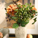 2021Coral Fruit Berry Nordic home decoration simulation single branch water Weng fruit