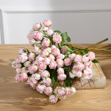Wedding decoration holding bouquets wholesale home decoration simulated flower silk cloth sweet little roses