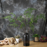 2021Factory direct home interior decoration simulation green plant new 5 piece asparagus