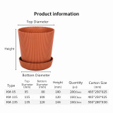 High Quality Decorative Resin Pots Colorful Succulent Flower Resin Pots Planter Creative And Simple Hot Resin Flower Pot