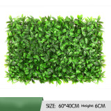 Wholesale simulation plant wall lawn encryption eucalyptus turf plastic fake green background wall plant decorative flower wall
