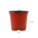 Double Color Plastic Grow Box Fall Resistant Seedling Tray For Home Garden Plant Pot Nursery Transplant Flower Seedling Pots