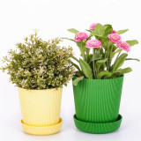 High Quality Decorative Resin Pots Colorful Succulent Flower Resin Pots Planter Creative And Simple Hot Resin Flower Pot