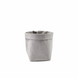 Ins Colorful Washable Brown Paper Bag Nordic Home Storage Bag Pen Holder Makeup Brush Bucket Brown Paper Flower Plants Potted