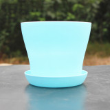 Hot Sale Garden Flower Pots Planters Home Decoration Creative Plastic Flower Pots Balcony Environmental Wholesale Plastic Pot
