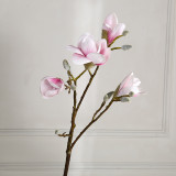 2021Indoor living room Vase Decoration floor flower simulation plant new Magnolia