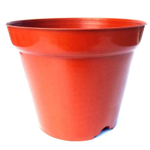 Plastic round pots for nursery plants