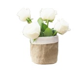 Hot Sale Garden Plant Flower Pot Office Creative Desktop Plant Bag Portable Cosmetic Storage Bag Home Decoration