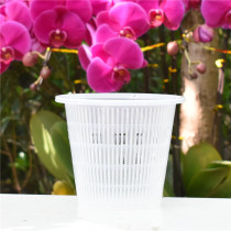 Orchid Pots Holes Indoor Clear Gardening Plastic Plant Pot for indoor plants