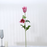 2021Living room home decoration plant multi flower head bouquet new simulation Pulsatilla