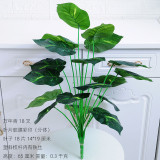 2021Simulated plant green plant bonsai home indoor garden greening leaves