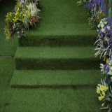 Wholesale Simulation Outdoor Plant Wall Lawn Plastic Fake Green Background Wall Plant Decorative Flower Wall