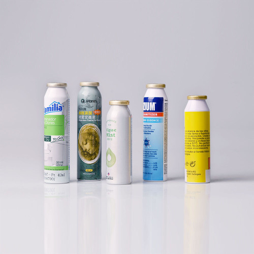 empty two piece aerosol can printing aerosol can alumunium wholesale oxygen aerosol can