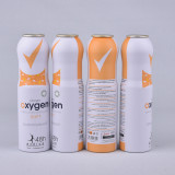 aluminum can with aerosol tank accessories 215ml 300ml 400ml ensuous Body Lotion aerosol bottle refillable compressed air