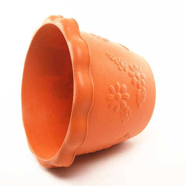 Colorful Balcony Decoration Plants Pots Big Flowerpot Garden Pots Round Plastic Flowerpots