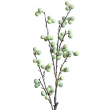 2021Green simulated fruit home decoration hotel accommodation layout simulated hairy cherry fruit