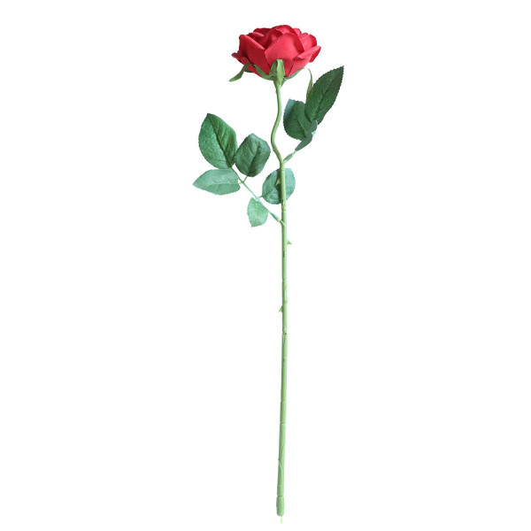 2021Manufacturer cross border wedding wholesale home decoration gorgeous single rose