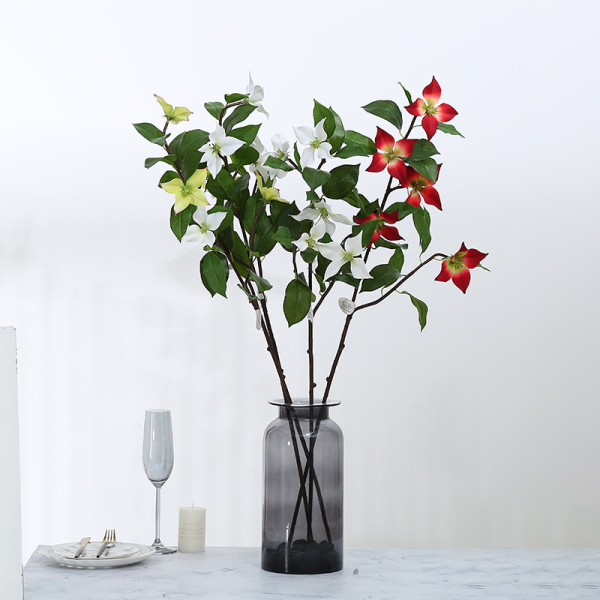 2021Wholesale home office decoration simulation flower arrangement simulation four photo flower