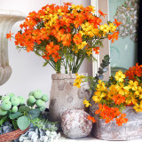 2021Flower arrangement in the living room, decoration in the bedroom, table handle and small daisy