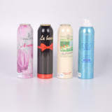 Round aluminum actuator l type 50ml 500ml bottle refillable compressed air made in China 2piece aerosol can