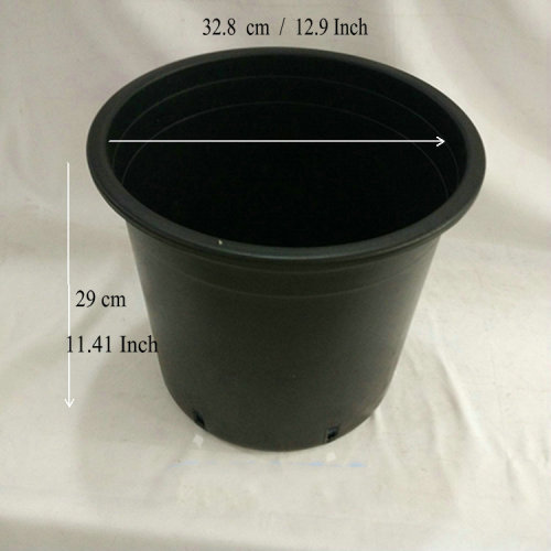7 Gallon Plastic Pot Flower Pot Garden Supplies Rose Gallon Lotus Planting Basin Caliber Garden Decoration
