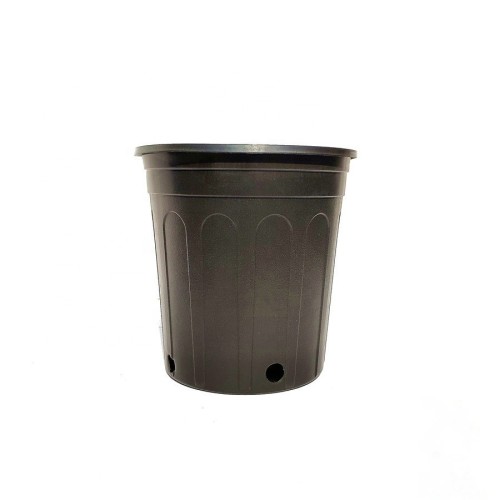 Durable Garden   3 Gallon Black Round  Stackable Plastic Garden Grow Pots