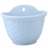 Rattan Wall Hanging Flower Pot Balcony Thickened Plastic Flower Pot Water Storage Chlorophytum Potted Wall Hanging