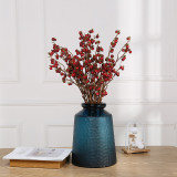 2021Factory direct home decoration simulation green plant holly fruit