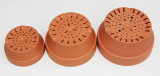 Thicken Flower Pots Plastic Pots Creative Small Circle Pots for Succulent plants 5 Colors Available